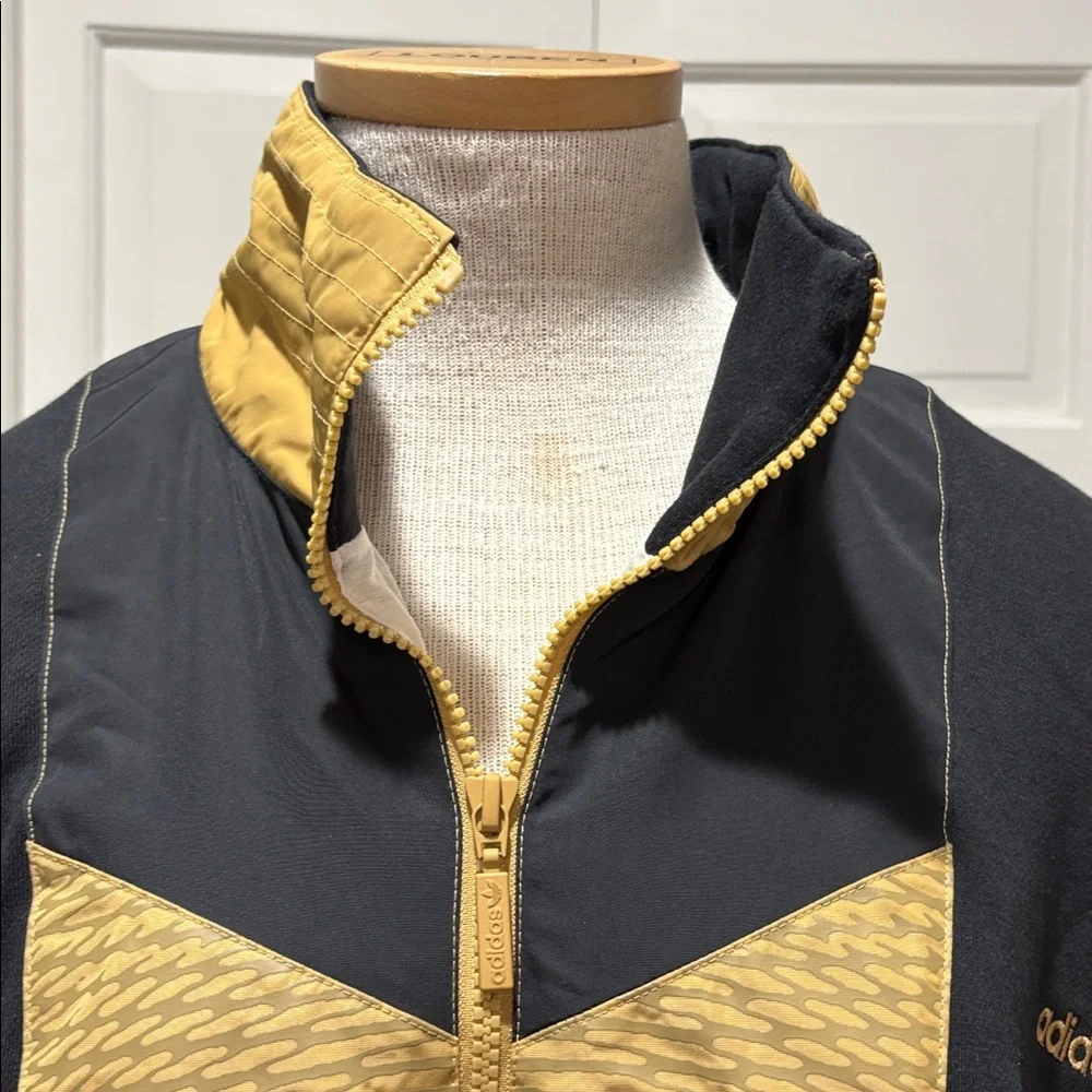 Adidas X Midwest Kids size large black, gold, and red track jacket - Picture 4 of 13